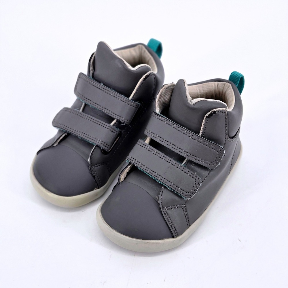 Ten Little Everyday High Top Grey Booties Wide Toe Box Gorpcore Shoes Size 8.5